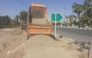 احداث جاده سلامتی در شهر هشتگرد