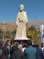 چهره ورودی طالقان رنگ مقاومت گرفت