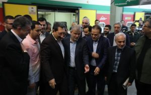 وزیر صنعت، معدن و تجارت وارد استان البرز شد