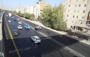 آزادراه کرج-قزوین از گلشهر تا پل مهرشهر تعریض شد